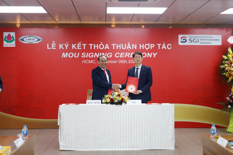 Bảo Minh đạt thỏa thuận hợp tác với Công ty Bảo hiểm Bảo lãnh Seoul